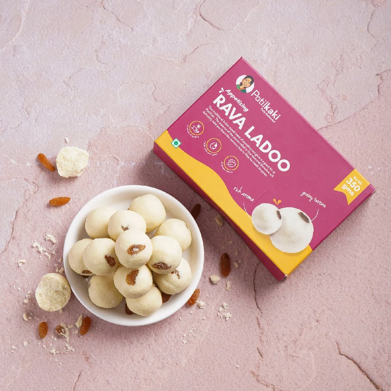Patil Kaki Rava Ladoo