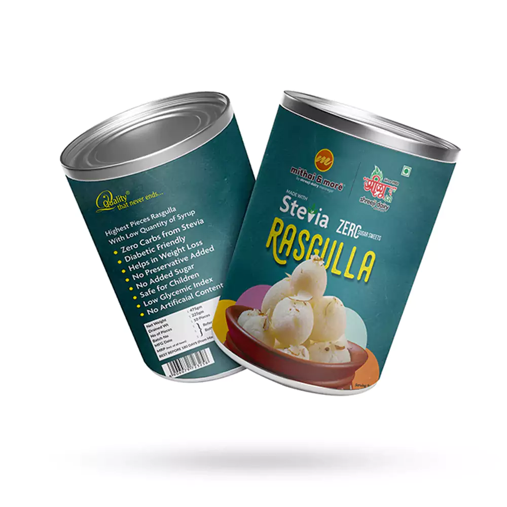 Shreeji Dairy Stevia Rasgulla