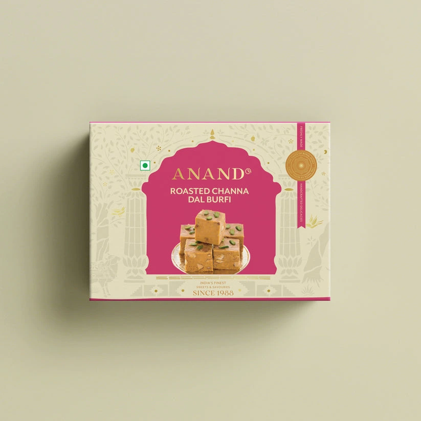 Anand Sweets Roasted Channa Dal Burfi