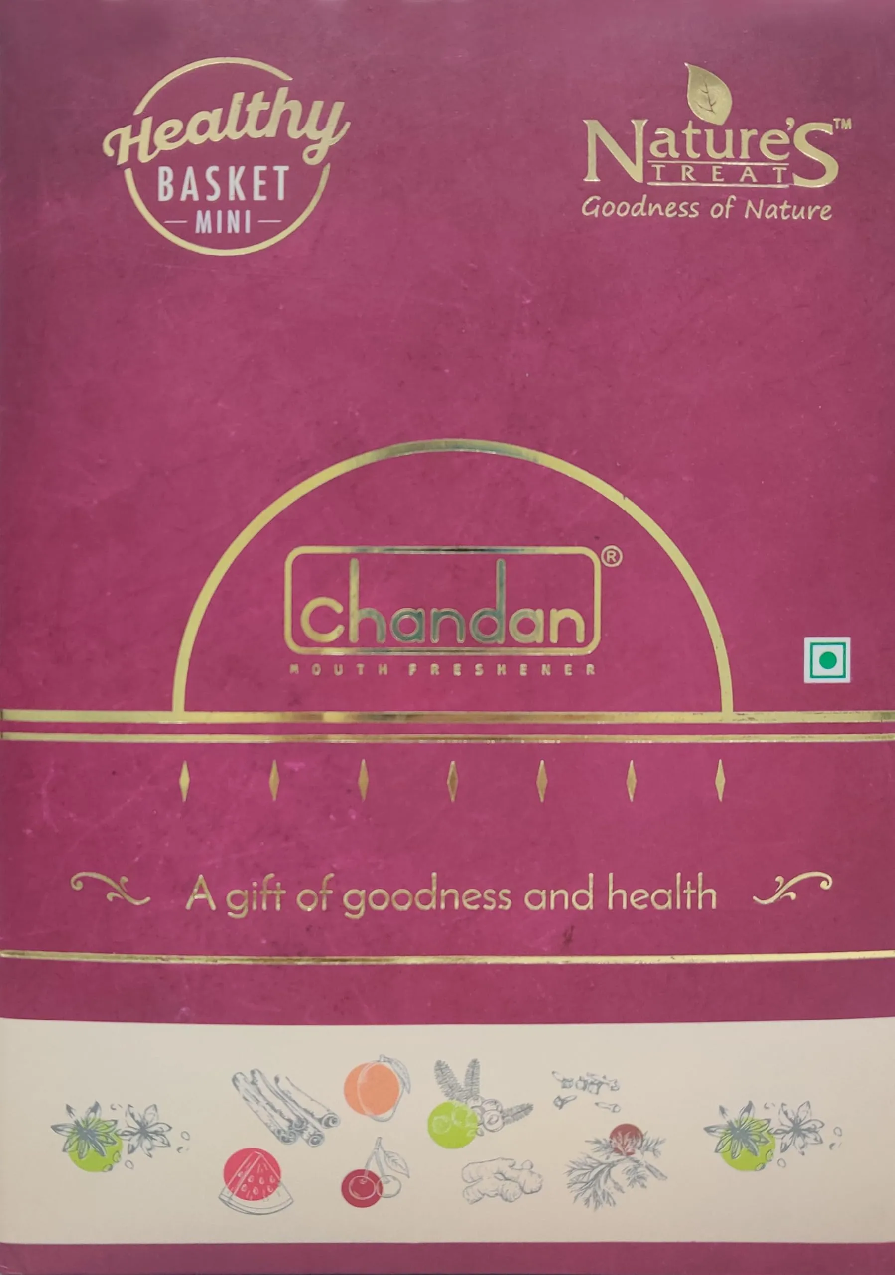 Chandan Mukhwas Healthy Basket - Mukhwas Mix & Churan Mix Gift Pack