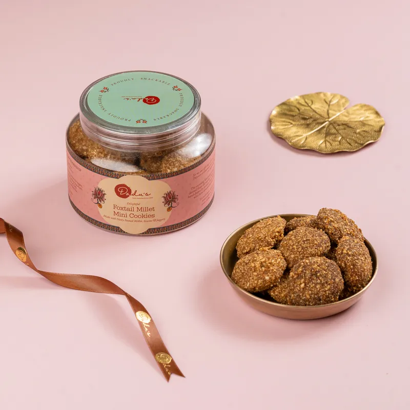 Dadus Mithai Vatika Foxtail Millet Mini Cookies